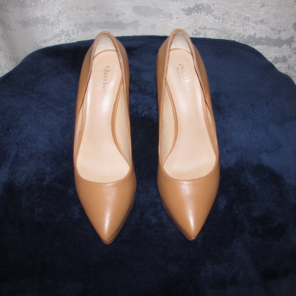 CHARLES By Charles David Pumps with Glitter Heel